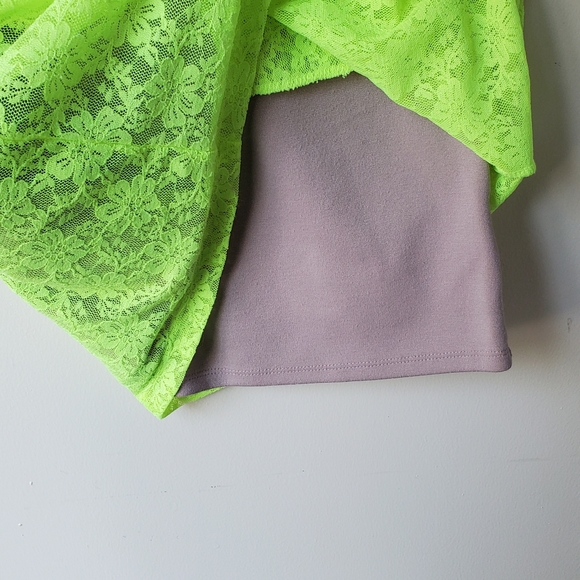 Silence + Noise Neon Lace Dress - Picture 9 of 15